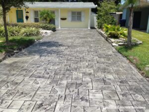 Lakeland stamped concrete